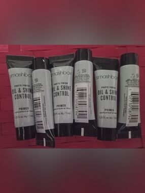 6X - Smashbox Photo Finish Oil & Shine Control Primer Minis (7ml each) - NWOT